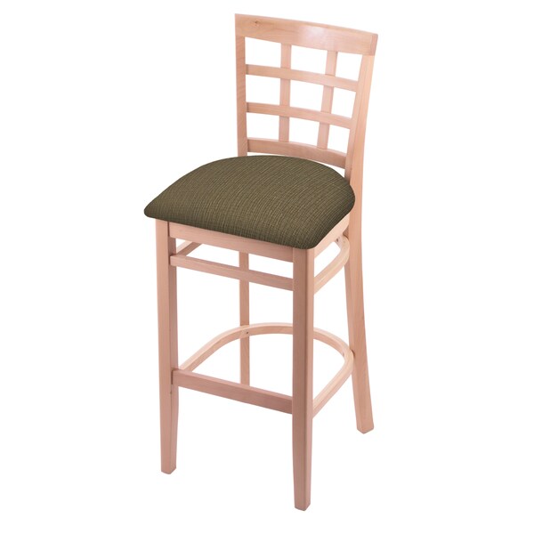 Holland Bar Stool Co 25" Counter Stool, Natural Finish, Graph Cork Seat 313025Nat017 - main